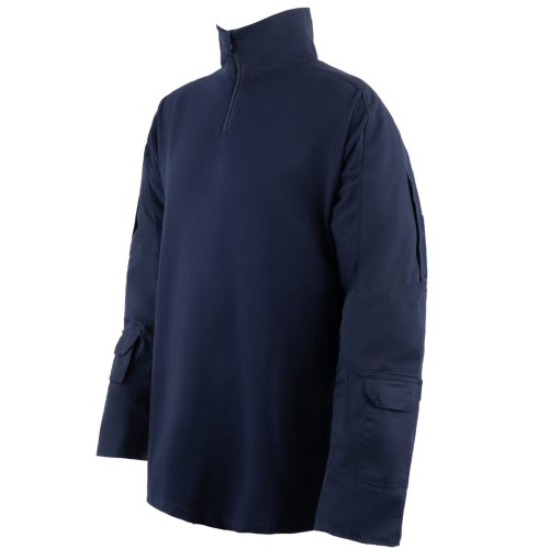 Combat Shirt POLICJA Granatowa Bluza Taktyczna Bojowa