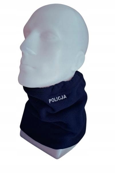 Komin zimowy Policja granatowy