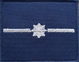 Dystynkcja na softshell Policja - młodszy aspirant