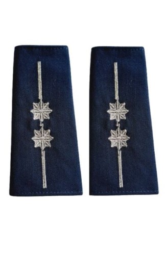 Pagony (pochewki) granatowe Policji - aspirant