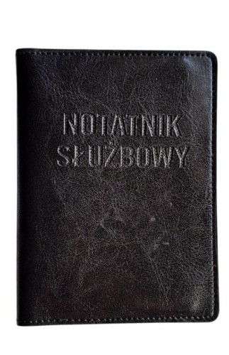 Etui na notatnik Policja