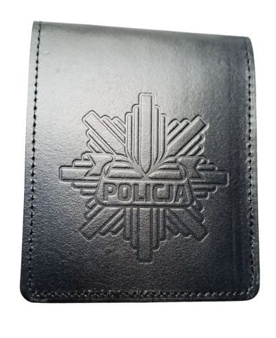 Etui skórzane na legitymacje  Policja