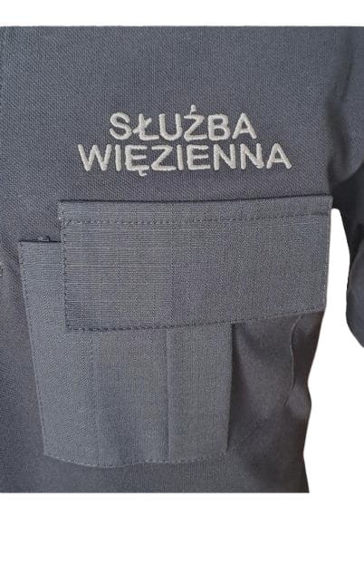Koszulka specjalna typu Polo SW Stalowoszara Bawełna