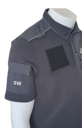 Koszulka specjalna typu Polo SW Stalowoszara Bawełna