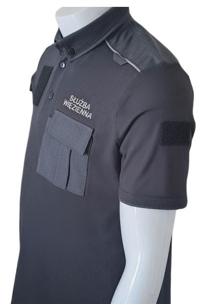 Koszulka specjalna typu Polo SW Stalowoszara Bawełna