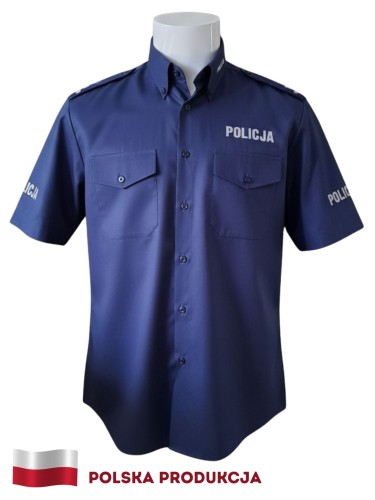 koszula letnia policyjna bawełniana jak wólczanka koszula policja bawełna