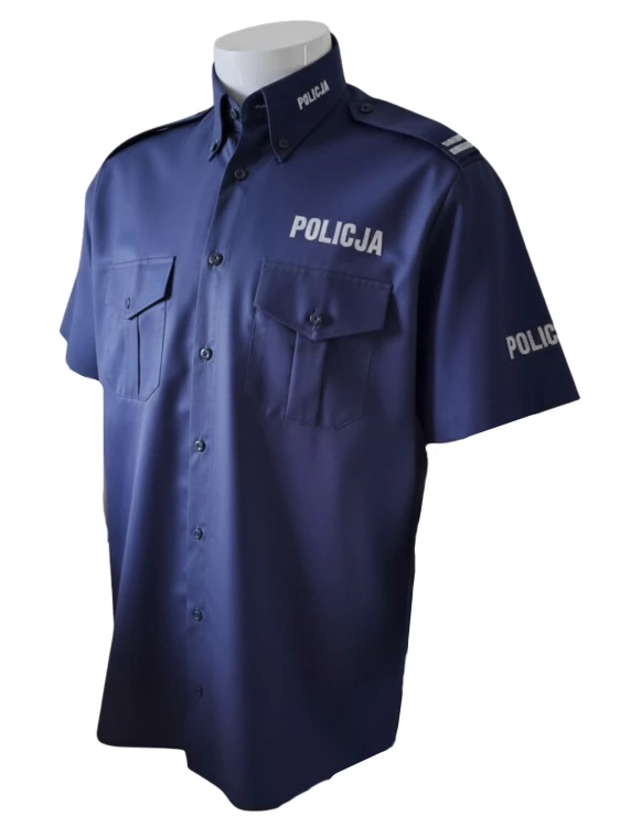 koszula letnia policyjna bawełniana jak wólczanka koszula policja bawełna