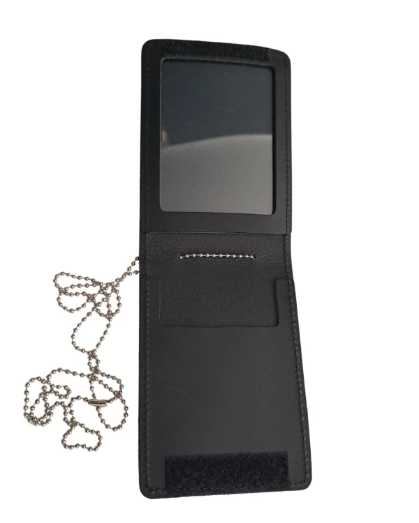 Etui skórzane na legitymację policyjną - gwiazda