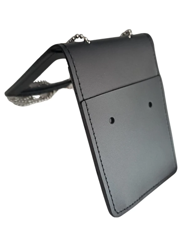 Etui skórzane na legitymację policyjną - gwiazda