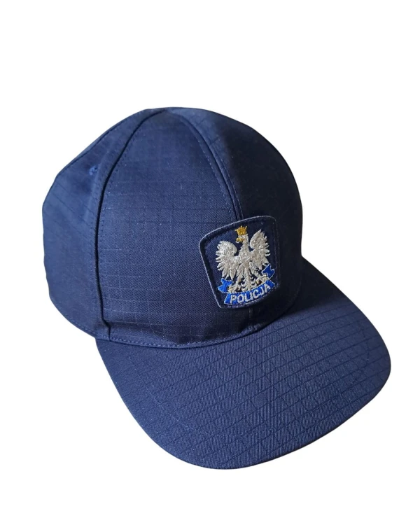 Czapka policyjna z daszkiem, bez odblasku - uniwersalna