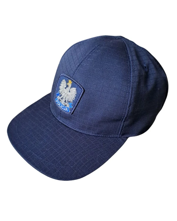 Czapka policyjna z daszkiem, bez odblasku - uniwersalna