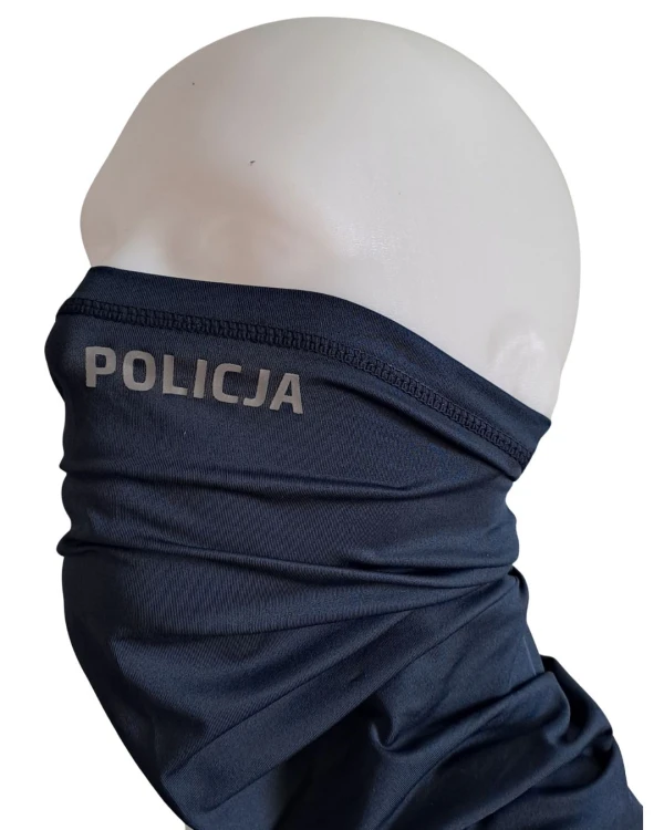 komin letni policyjny granatowy