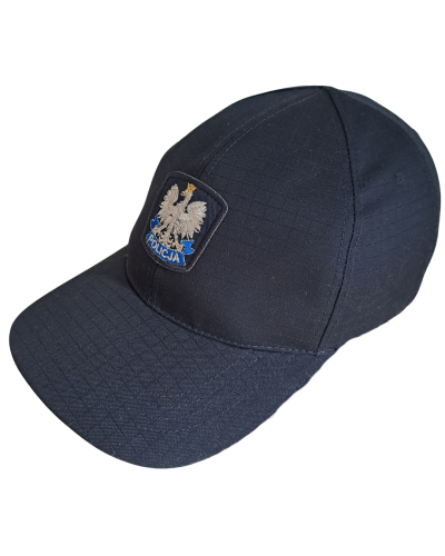 Czapka Policja, rip-stop bez odblasków.