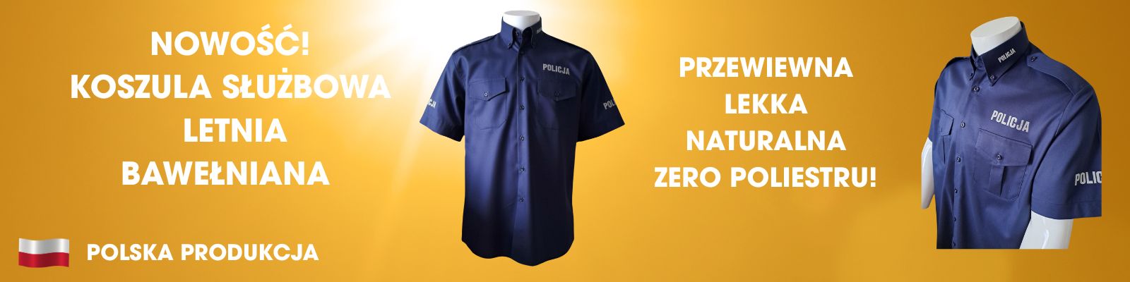 koszula policyjna bawełna